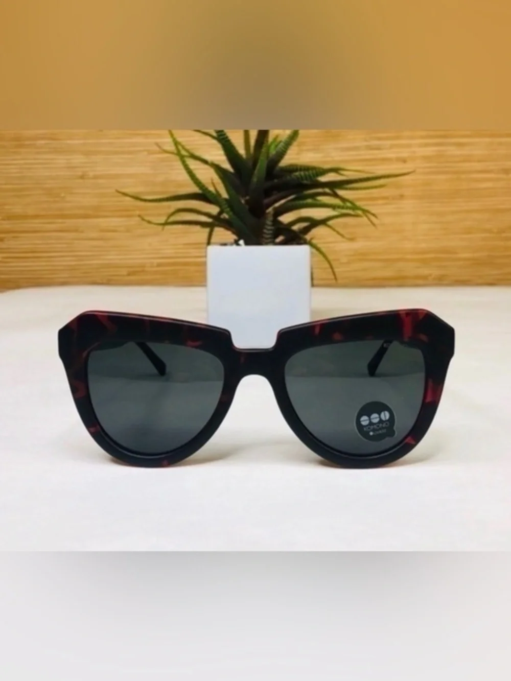 Komono Women’s Sunglasses NEW Cat Eye